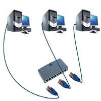 Монтаж компьютерных локальных сетей (ЛВС) прокладка UTP кабеля в подготовленных каналах или ПВХ гофротрубе