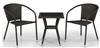 Комплект кофейной мебели Афина 2+1, иск. ротанг, T25A/Y137C-W53 Brown 2Pcs
