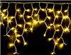 Гирлянда-бахрома светодиодная Neon-Night Айсикл 4,8х0,6м с эффектом мерцания 176LED жёлтый