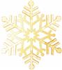 Ёлочные украшения Neon-Night Снежинка резная, 81 см, цвет золотой