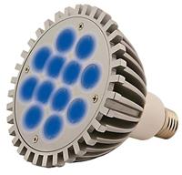 Лампа светодиодная (LED) Aqua Medic aquasunspot 12, Actinic, синий, Е 27, 230В/12 Ватт