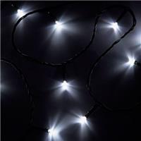 Гирлянда-нить светодиодная Neon-night Дюраплей 20м 200LED черн. провод, мерцающая белая