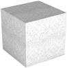 Декоративная фигура Flox куб белый гранит
