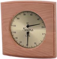 Термометр-гигрометр Sawo 285-THD (кедр)