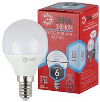 Лампочки LED E14 Эра led p45-6w-840-e14