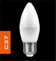 Лампа 6W Led Feron E27 2700K C37 свеча Osram, Китай, код 0510302122, штрихкод 462715318787, артикул 38050