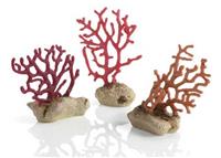 Искусственный коралл морской, набор 3 шт