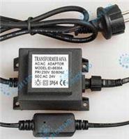 Трансформатор Rich LED 60 Вт, 220/24 В, черный, IP65, шнур 1.5 м