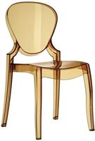 Стул (кресло) Pedrali Queen, цвет янтарный