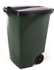 Контейнер для мусора Элластик-Пласт 120 л, темно-зеленый