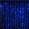 Занавес светодиодный для дома 3х2.5 м 480 ламп LED, Синий, прозрачный провод (можно соединять), 138-005, Китай, код 7500402074, штрихкод 460377310156