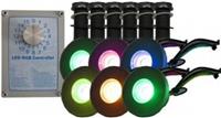 Комплект подсветки с цветовыми эффектами Звездное небо WDT RGB (проектор + контроллер)