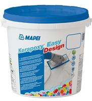 Затирочная смесь Mapei Kerapoxy Easy Design №112 Medium Grey (ведро 3 кг)