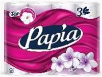 Туалетная бумага Papia 12 рулонов Балийский цветок 3 слоя РОССИЯ, код 4031700021, штрихкод 460485700083, артикул 112050