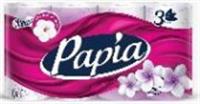 Papia Bali Flower (8шт) 3 слоя Туалетная бумага, РОССИЯ, код 4031700019, штрихкод 460485700009, артикул 5036605