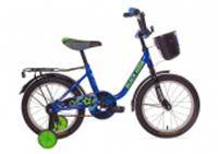 Велосипед BlackAqua 1804 (с корзиной, синий), КИТАЙ, код 60012020235, штрихкод , артикул DK-1804