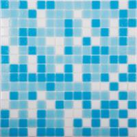 Мозаика 32.7х32.7 MIX 2 бело-голубой микс 20 шт/кор, Китай, код 0311200190 