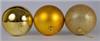 Набор шаров новогодних 6шт d=10см золото арт.NYLR0003-3 Код257600, КИТАЙ, код 75002180567, штрихкод 468046606486, артикул 257600