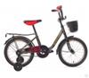 Велосипед BlackAqua 1804 (с корзиной, хаки), КИТАЙ, код 60012020236, штрихкод , артикул DK-1804