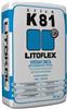 Litokol Клеевая смесь для плитки LITOFLEX K81, цвет белый, мешок 25кг