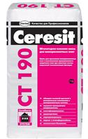 Клей Ceresit CT 190, для плит из мин. ваты Зима, 25 кг