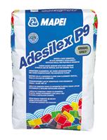 Клей для укладки керамической плитки Mapei Adesilex P9, серый, 25 кг