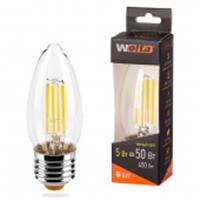 Лампа Wolta Led Filament 25YCFT5E27, Китай, код 0510302131, штрихкод 426037548801