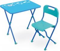 Детский комплект стол и стул (КА2/Г голубой) акция, РОССИЯ, код 58104010051, штрихкод 460707583950, артикул КА2
