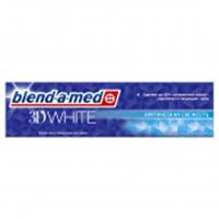 BLEND_A_MED Зубная паста 100мл 3D White Арктическая свежесть, ГЕРМАНИЯ, код 3030501096, штрихкод 501396561277, артикул 3030501096