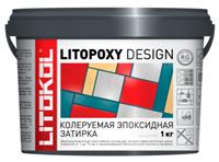 Смесь на эпоксидной основе (2-х компонентная) Litokol Litopoxy Design прозрачный, ведро 1 кг