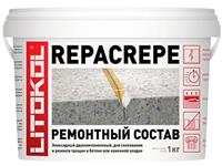 Смесь на эпоксидной основе Litokol (2-х компонентная) Repacrepe прозрачный, ведро 1 кг