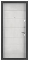 Дверь металлическая DELTA 100 ТЕМНО-СЕРЫЙ БУКЛЕ- Бетон известковый (85 мм) левая 950*2050 два замка (ТОРЭКС), РОССИЯ, код 03402030193, штрихкод , артикул