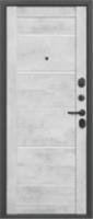 Дверь металлическая БОСТОН ЦАРГА Бетон снежный (105мм) левая 960*2050 два замка, РОССИЯ, код 03402050308, штрихкод 468039710125, артикул