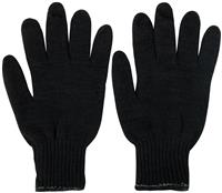 Перчатки двойные зимние черные