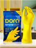Перчатки латексные Dora с хлопковым напылением Универсальные Размер L, РОССИЯ, код 4150100116, штрихкод 462712703201, артикул