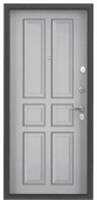 Дверь металлическая DELTA 10 ТЕМНО-СЕРЫЙ БУКЛЕ- Перламутр (75 мм) правая 950*2050 два замка (ТОРЭКС), РОССИЯ, код 03402030175, штрихкод , артикул