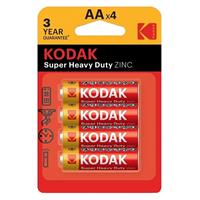 Батарейка AA Kodak R06 BL-4 (80)(400) [KAAHZ-4] 205082