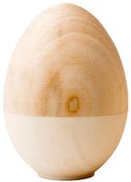 Яйцо деревянное без росписи 5004