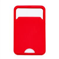 Картхолдер CH05 футляр для карт на клеевой основе (red) (209327) 209327