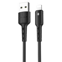 Кабель USB - Apple lightning Hoco X30 Star 120см 2A (black) 95206
