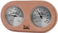 Термометр-гигрометр Sawo 222-THD (кедр)