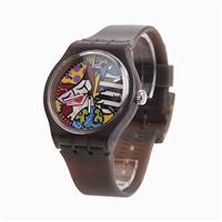 Часы наручные JX024 (black) с силиконовым ремешком 63198