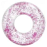 Надувной круг - с блестками 60 см (pink) 117439