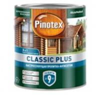 Пропитка-антисептик Pinotex Classic Plus 3 в 1 CLR (база под колеровку) 0.9л, Россия, код 0410302171, штрихкод 463004910453, артикул 5727613