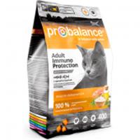Корм ProBalance корм сухой для кошек 400г Immuno Protection кур/индей, РОССИЯ, код 30605170051, штрихкод 460700470652, артикул ВЭЛ070