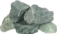 Камни для сауны жадеит Хакасский, колотый, средний, в коробке 10 кг