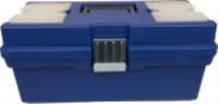 Ящик для инструмента BORG 16-2 синий, РОССИЯ, код 0670106078, штрихкод 469064501190