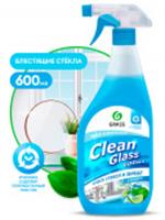 GRASS Clean Glass голубая лагуна Средство для мытья стёкол,окон,пластика и зеркал 600мл 125247, РОССИЯ, код 30305060052, штрихкод 465006752600, артикул 125247