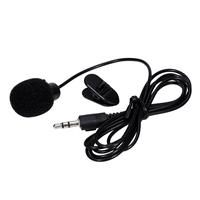 Микрофон - MP-02 с прищепкой, 3,5 jack, 150см (тех.уп) (black) 128855