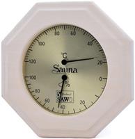 Термометр-гигрометр Sawo 241-THA (осина)
